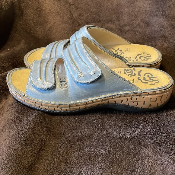 Propet June Sandals Denim Blue Size 8.5 - Picture 5 of 8